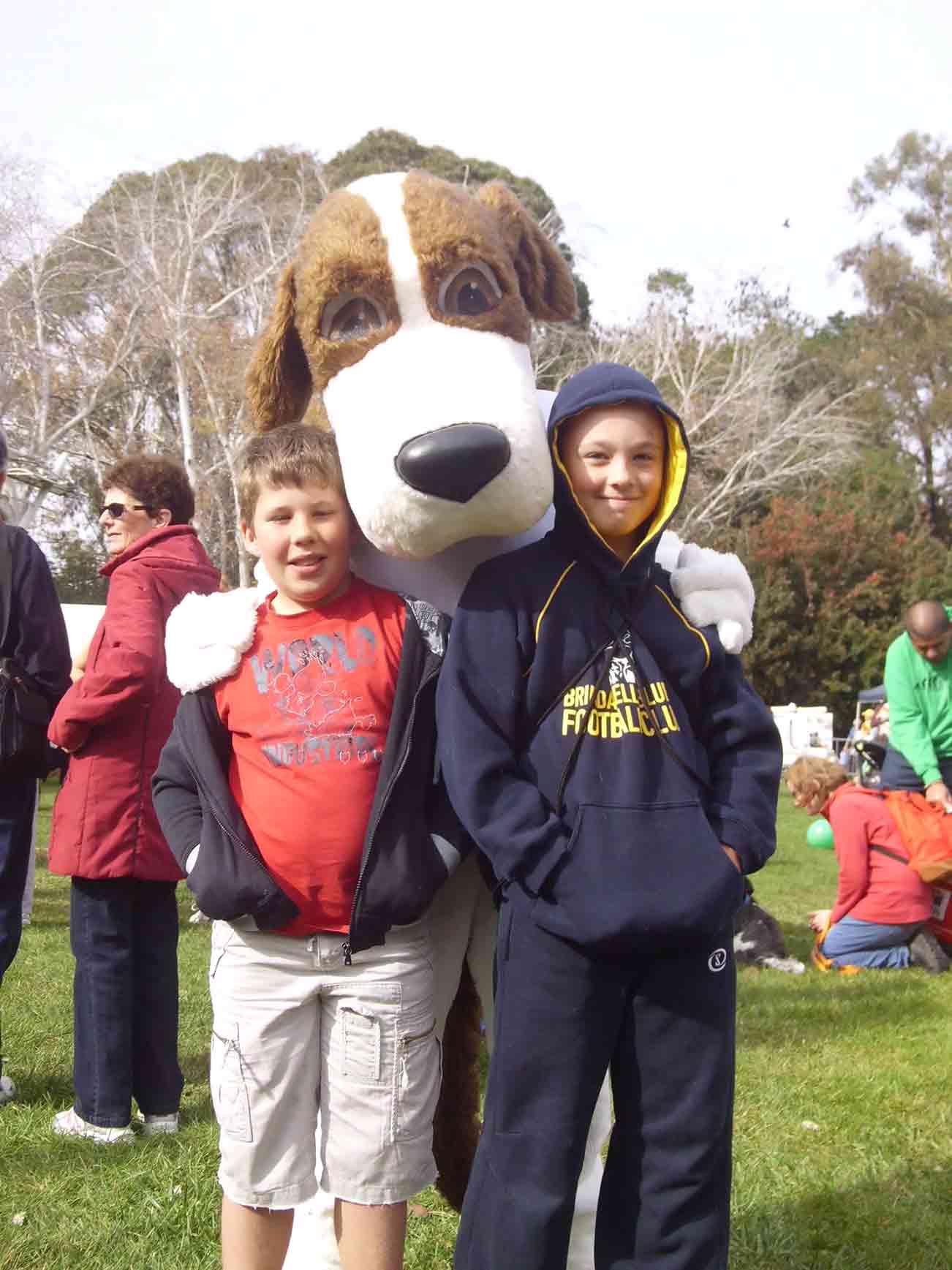 Rex D Dog at the Million Paws Walk