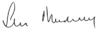 Signature of Sandy Macdonald