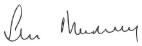 Signature of Sandy Macdonald