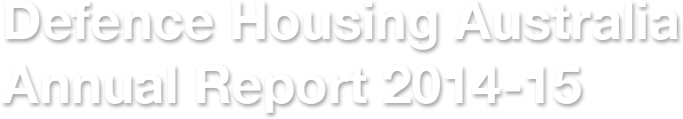 Defence aHousing Australia Annual Report 2014-15