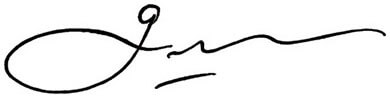 Signature of Ms Jan Mason