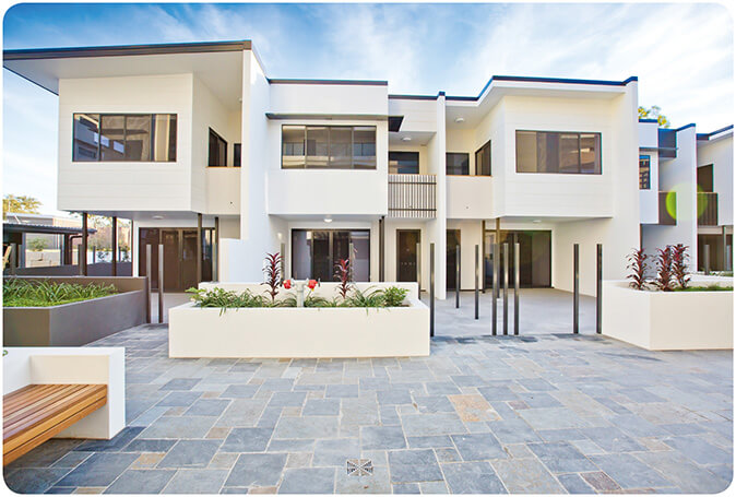 Our newly constructed apartment complex, The Landing, in Brisbane, QLD.