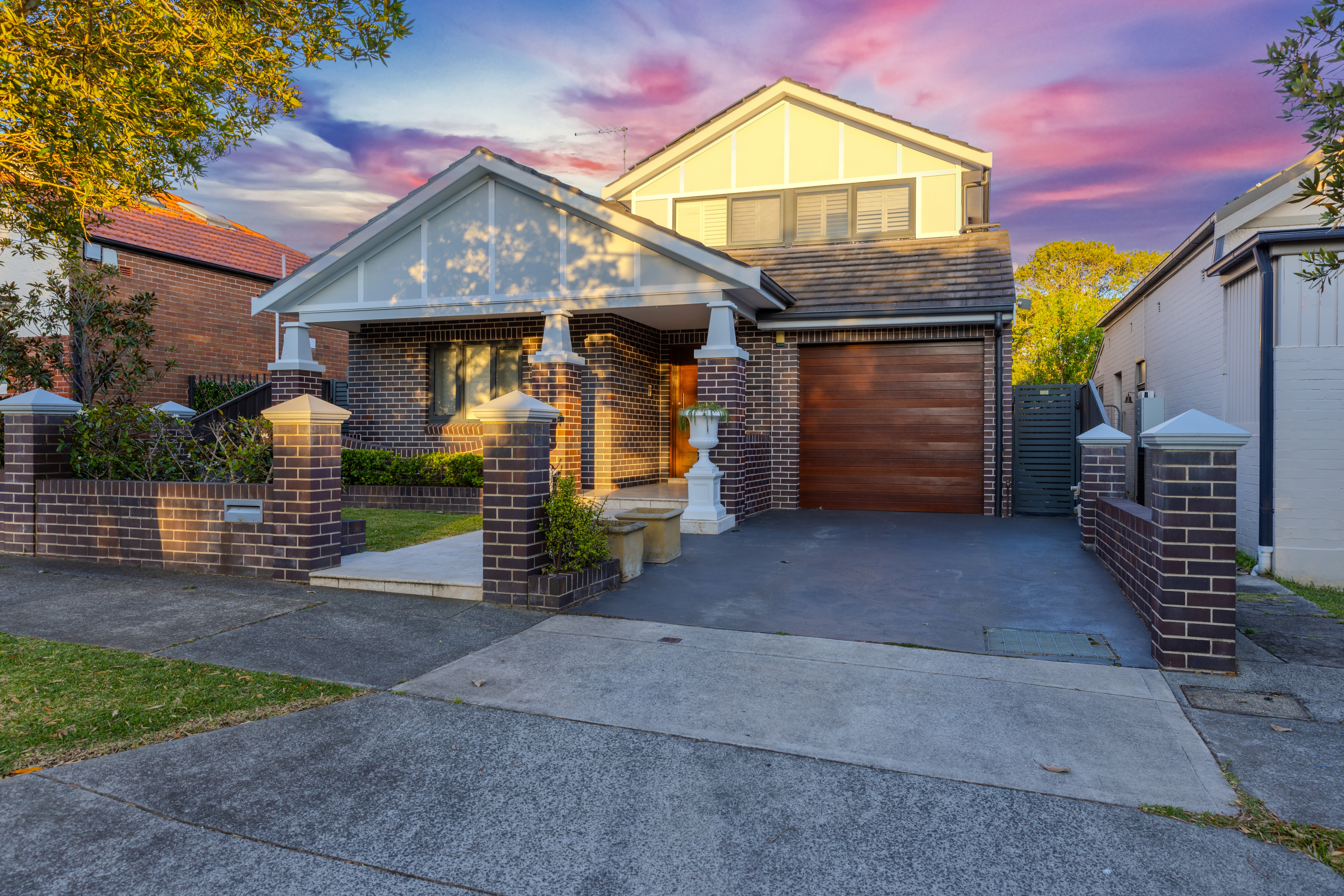 shutterstock_2519911345 Suburban residential Brick house in Sydney federation residential house in Sydney NSW Australia