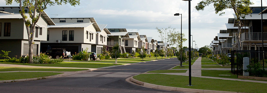 Houses in Larrakeyah Barracks 