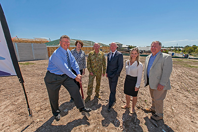 WLTR sod turning