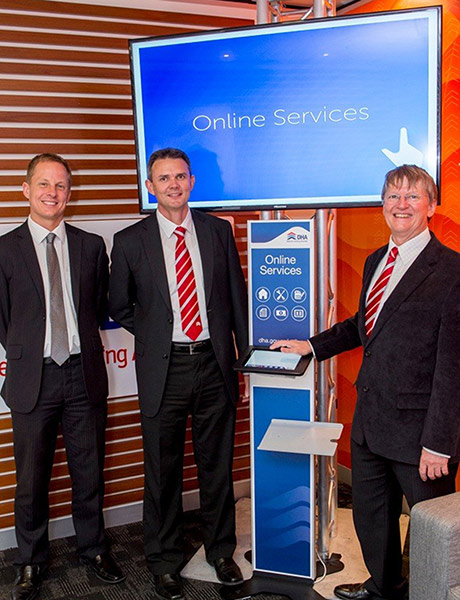 DHA Kiosk Launch
