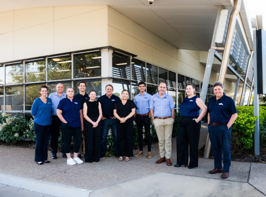 Pictured: Tropical Homes team